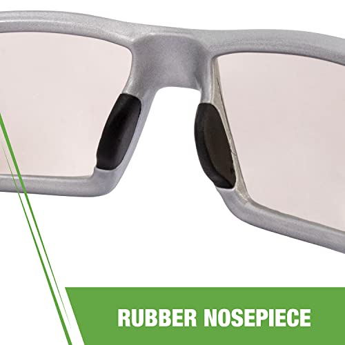 Crossfire Cumulus Indoor/Outdoor Mirror and Silver Frame Safety Glasses - Image 3