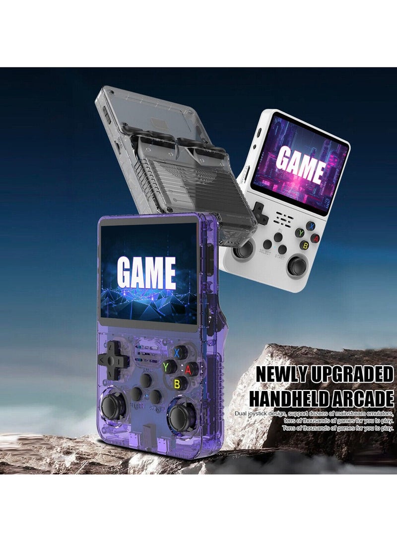 Panvil Pocket Retro Gaming Console R36S – 3.5″ IPS HD Screen, 1GB RAM, 64GB Storage, 20+ Emulators & 6‑Hour Battery – Portable Linux Handheld for Classic Games  - Image 4