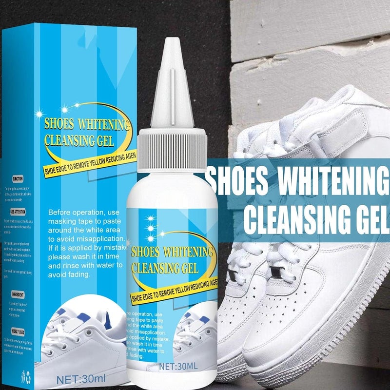 comfrt Shoes Whitening Cleansing Gel, Nowinstdof Shoe Whitening, Nowinstdof Shoe Whitening Cleansing Gel, Shoe Stain Remover, Yellow Stain Remover for White Shoes (1 Pcs) - Image 5