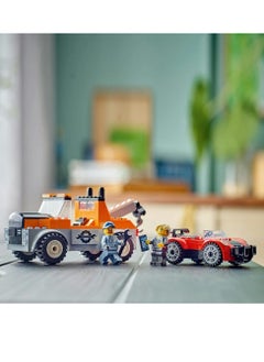 LEGO LEGO Tow Truck and Sports Car Repair Vehicle Toy 60435  - Image 4