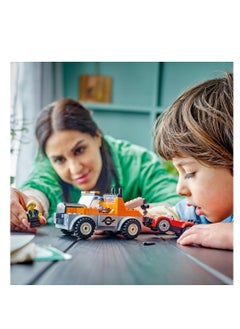 LEGO LEGO Tow Truck and Sports Car Repair Vehicle Toy 60435  - Image 2