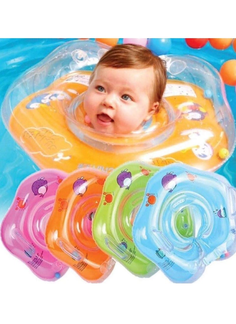 بيكابو بيكابو - عوامة للرقبة من Iswimsafe باللون الوردي مع نافخة  - Image 4
