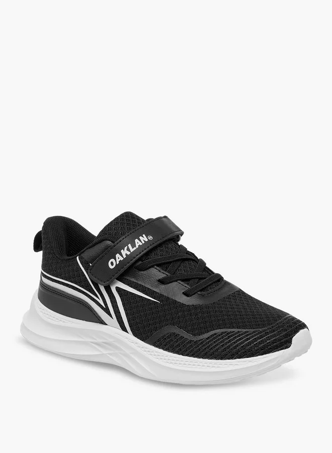 Oaklan by Shoexpress Panelled Shoes with Hook and Loop Closure