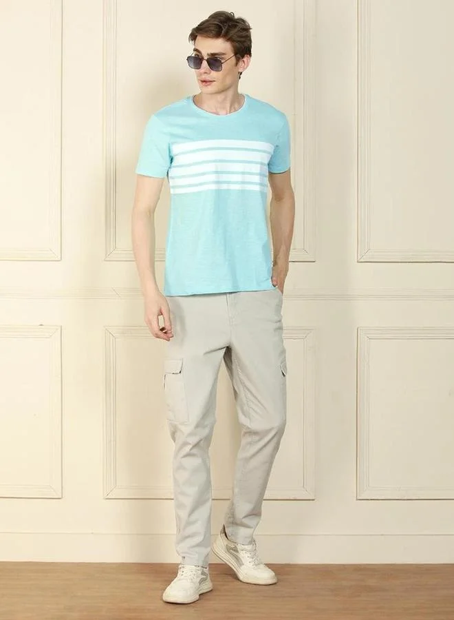Dennis Lingo Striped Short Sleeve T-shirt by Styli