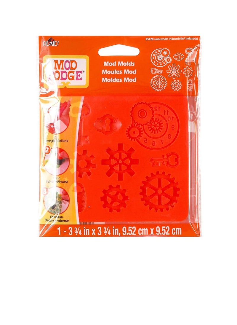 PLAID Mod Mold 3.75in x 3.75in Industrial  - Image 2