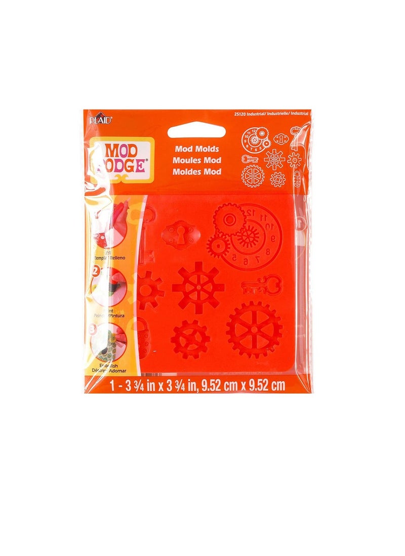PLAID Mod Mold 3.75in x 3.75in Industrial  - Image 3