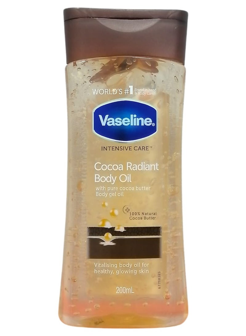 Vaseline Intensive Care Cocoa Radiant Gel Oil - 200ml