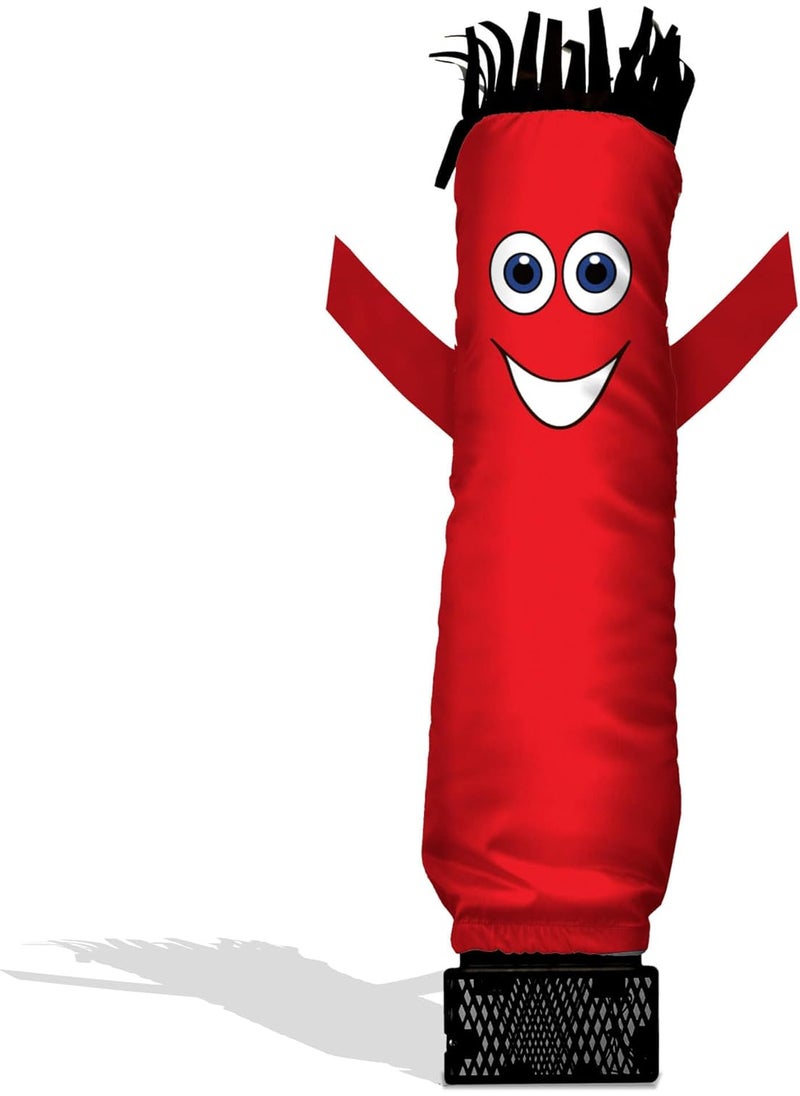 LookOurWay LookOurWay Air Dancers Mini Inflatable Tube Man Set  29 Wacky Waving Inflatable Tube Guy with Blower for Desktop Advertising  Red  - Image 1