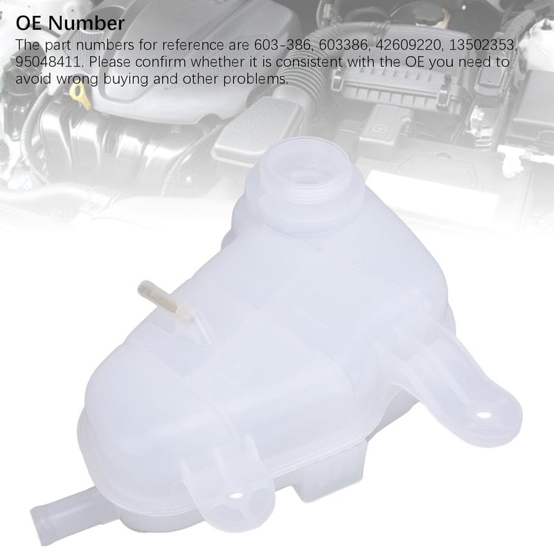 Coolant Reservoir Tank 42609220, Engine Coolant Reservoir Replacement, Leakage Proof Coolant Tank with High Strength Material, for Sonic 2012 to 2020, Easy Installation - Image 4
