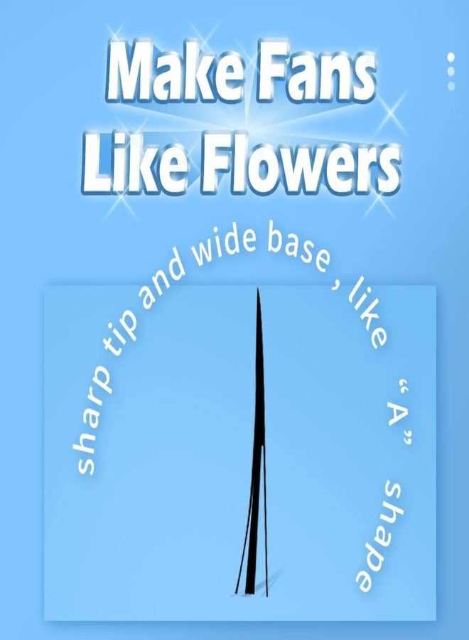 NAGARAKU DIY Individual Cluster Eyelashes Extension A Shaped Tapered False Lash Home Grafting Dovetail Eye Lash of 240 Clusters A/M Type Black (8-15mm Mix, 0.07 C) - Image 4