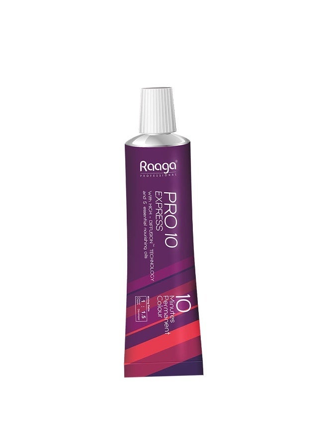 Raaga Professional Pro 10 Express Hair Color - Light Brown, 5, 90g - Image 3