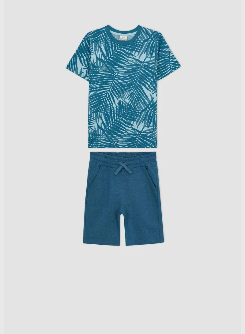 DeFacto 2 Pack Boy Short Sleeve Set