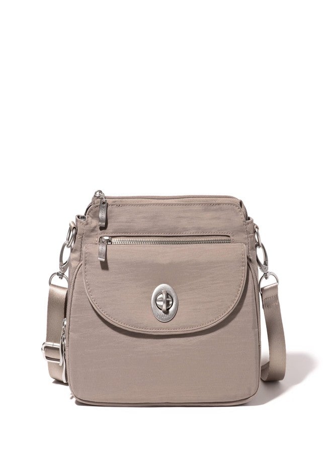 Baggallini Women's Calais Crossbody Bag, Moonrock - Image 1