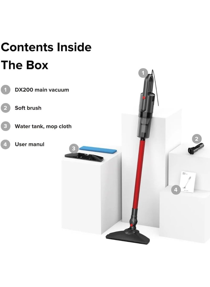 Airbot DX200 Vacuum Mop Cleaner 13000Pa Powerful Suction Ultra Slim Wet Dry Mop with Water Tank and Mop Cloth Handheld Stick Vacuum EU - Image 3