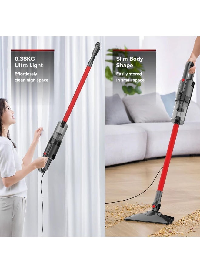 Airbot DX200 Vacuum Mop Cleaner 13000Pa Powerful Suction Ultra Slim Wet Dry Mop with Water Tank and Mop Cloth Handheld Stick Vacuum EU - Image 4