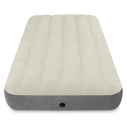 Intex Polyester Dura-Beam Standard Series Deluxe Single-High Airbed, Bed Height 10, Twin, Beige - Image 2