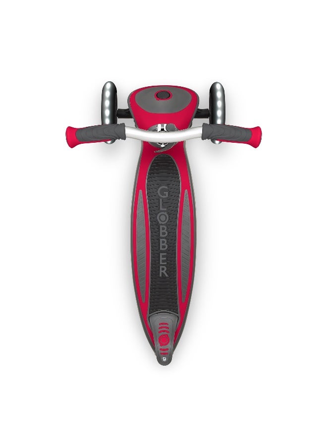 GLOBBER Globber Master Lights Scooter (New Red)  - Image 2