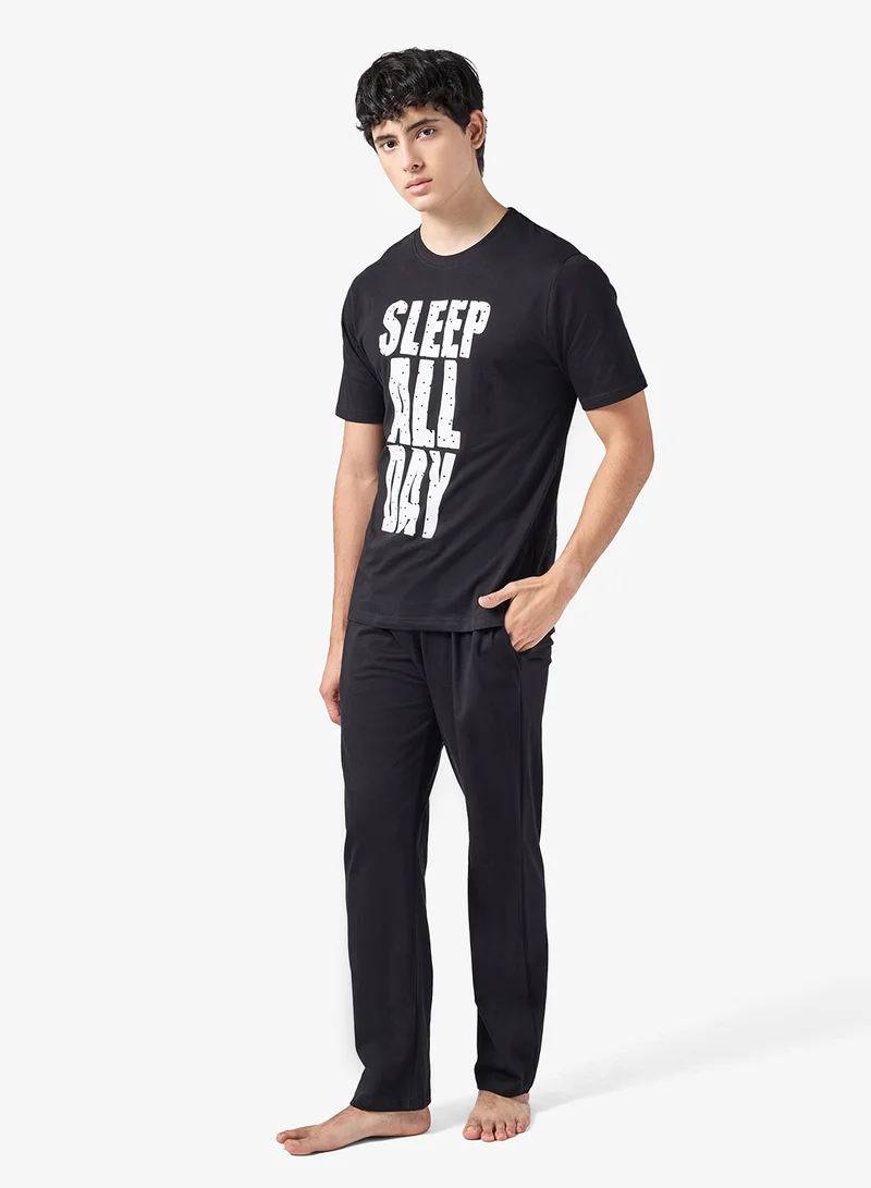 Nightwear T-Shirt & Pants Sets