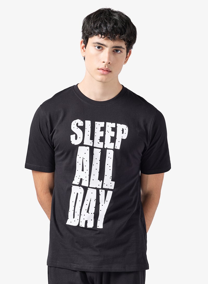 سفنتي فايف طقم بيجامة تي شيرت وبنطلون - Image 3