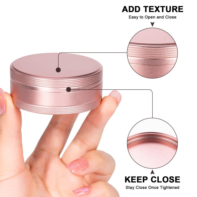 SOBAHIDO Small Pill Case 2 Compartment - Heavy Duty Metal Pill Box Portable Travel Pill Container for Pocket or Purse, Waterproof Pill Organizer for Medicine Vitamin Fish Oil and Supplements - Image 3