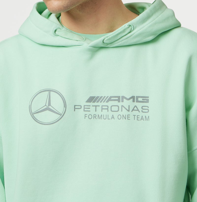 AMG Petronas Formula 1 Team Mercedes-AMG F1 Retro Hoodie - Image 3