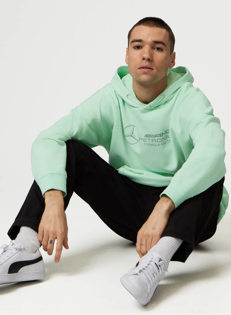 AMG Petronas Formula 1 Team  Mercedes-AMG F1 Retro Hoodie for Men | Best Price UAE