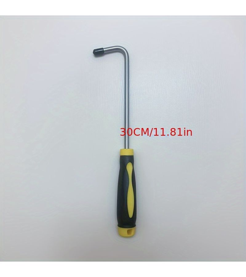 Durable Car Dent Repair Pry Bar 11.81 Inch for Auto Body Shops DIY Home - Image 3