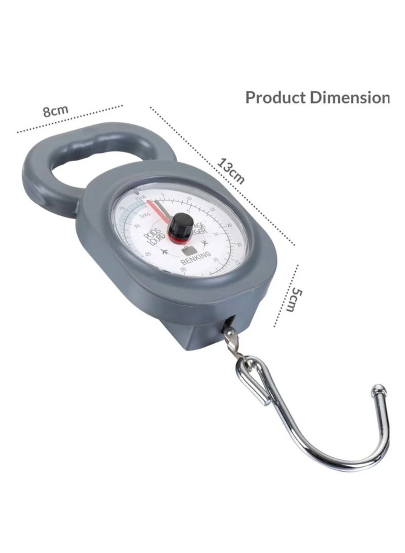 KRAWN ‏Heavy duty and lightweight manual luggage scaleAnalog luggage weighing scale - Image 2
