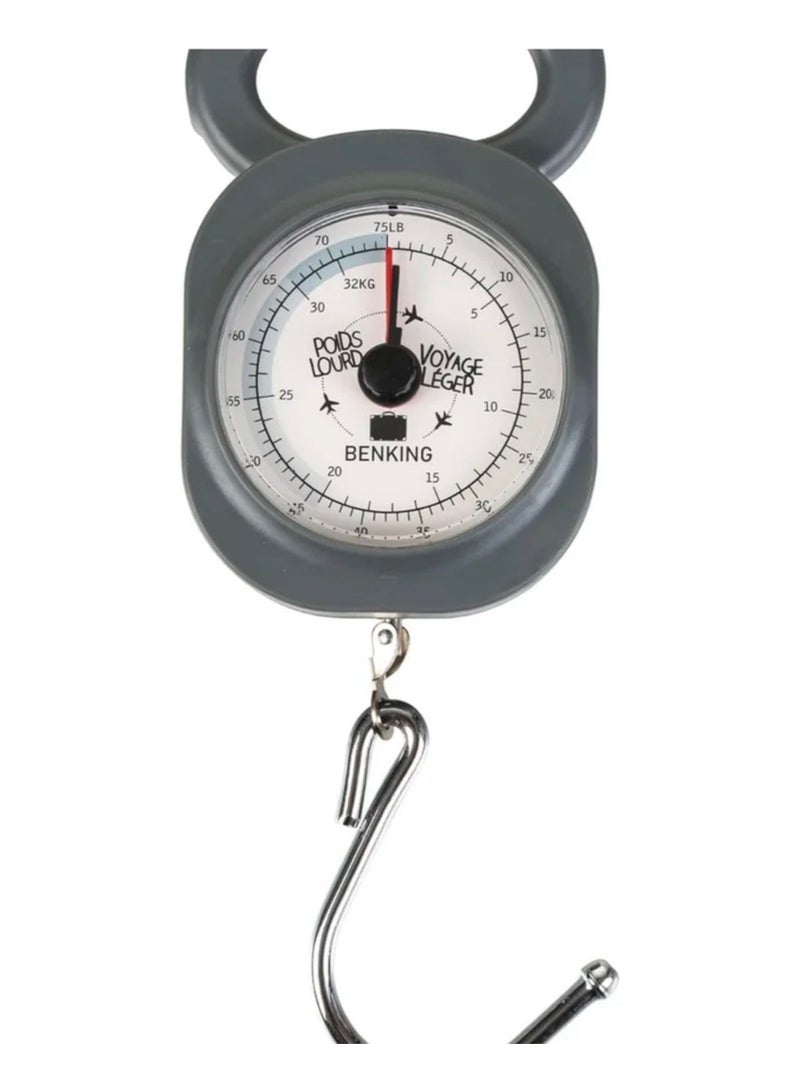 KRAWN ‏Heavy duty and lightweight manual luggage scaleAnalog luggage weighing scale - Image 4