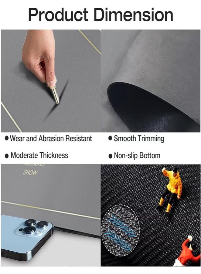 Kitchen Floor Mat, Non-Slip Waterproof Rug – Anti-Fatigue, Easy to Clean, Ultra Absorbent, Long-Lasting & Safe Materials, Modern Design Mat for Kitchen Sink, Bathroom, Laundry, Office – Perfect for Home Use & Busy Families - Image 4