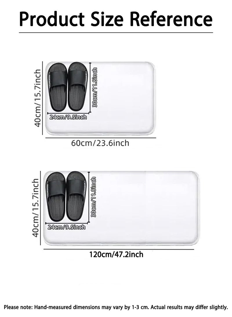 Kitchen Floor Mat, Non-Slip Waterproof Rug – Anti-Fatigue, Easy to Clean, Ultra Absorbent, Long-Lasting & Safe Materials, Modern Design Mat for Kitchen Sink, Bathroom, Laundry, Office – Perfect for Home Use & Busy Families - Image 2