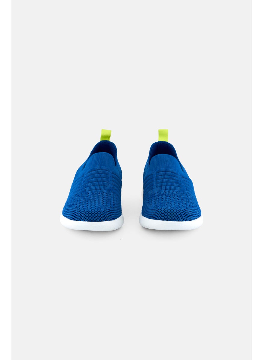clarks Kids Girl Ezera Walk Slip On Shoes, Blue  - Image 4