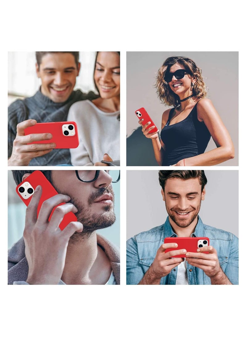 Case Compatible with iPhone 14 Plus, Liquid Silicone Ultra Slim Phone Case Shockproof iPhone 14 Plus Cover with Inside Microfiber Lining, Protective Case - Image 5