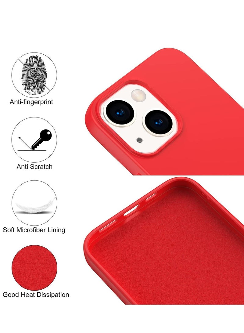 Case Compatible with iPhone 14 Plus, Liquid Silicone Ultra Slim Phone Case Shockproof iPhone 14 Plus Cover with Inside Microfiber Lining, Protective Case - Image 2