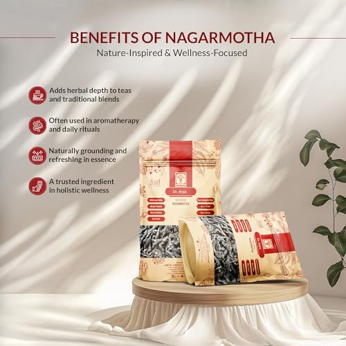 DR ARYA Nagarmotha Root 100gm (Raw) | Nagarmotha | Cyperus Rotundus Rhizome | Cyperus Rotundus Rhizome - Nut Sedge Root - Pure & Natural (100 Grams) - Image 3