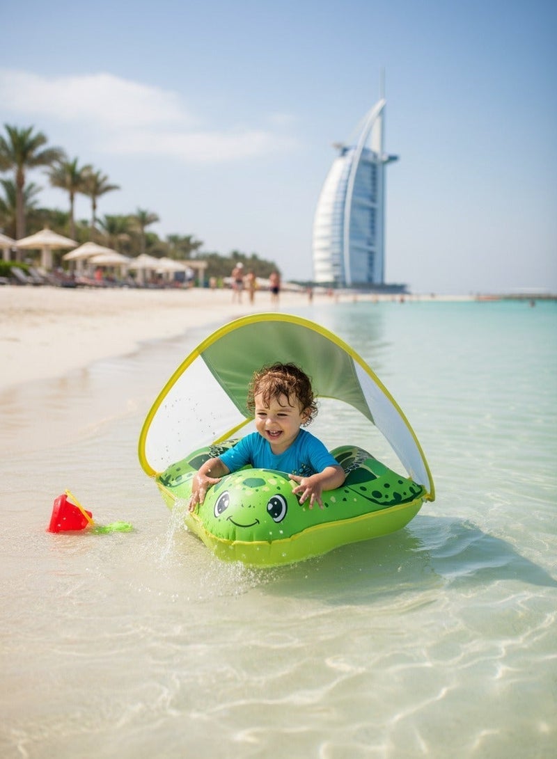 سويمبوبو عوامة سباحة للأطفال من سويمبوبو مع مقعد - عوامة سباحة قابلة للنفخ وقابلة للتعديل للأطفال الرضع والأطفال الصغار - Image 5