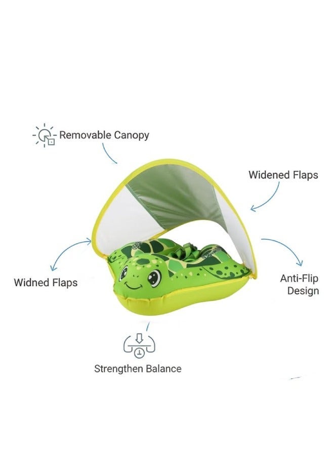 سويمبوبو عوامة سباحة للأطفال من سويمبوبو مع مقعد - عوامة سباحة قابلة للنفخ وقابلة للتعديل للأطفال الرضع والأطفال الصغار - Image 2