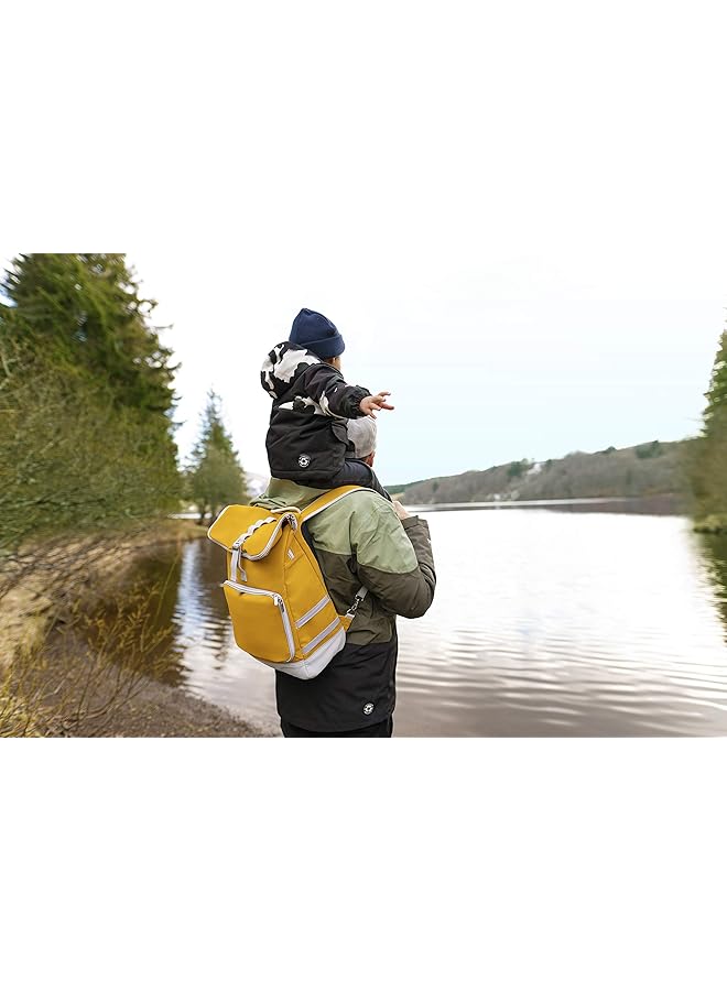 babymoov Sancy Diaper Bag Backpack Unisex Back Pack With Heavy Duty Roll Top Closure Large Insulated - Image 2