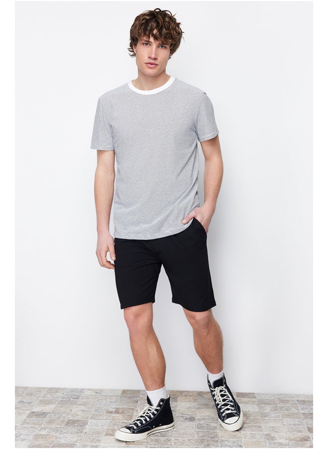 trendyol Black Regular Fit Shorts & Bermuda TMNSS20SR0169  - Image 1