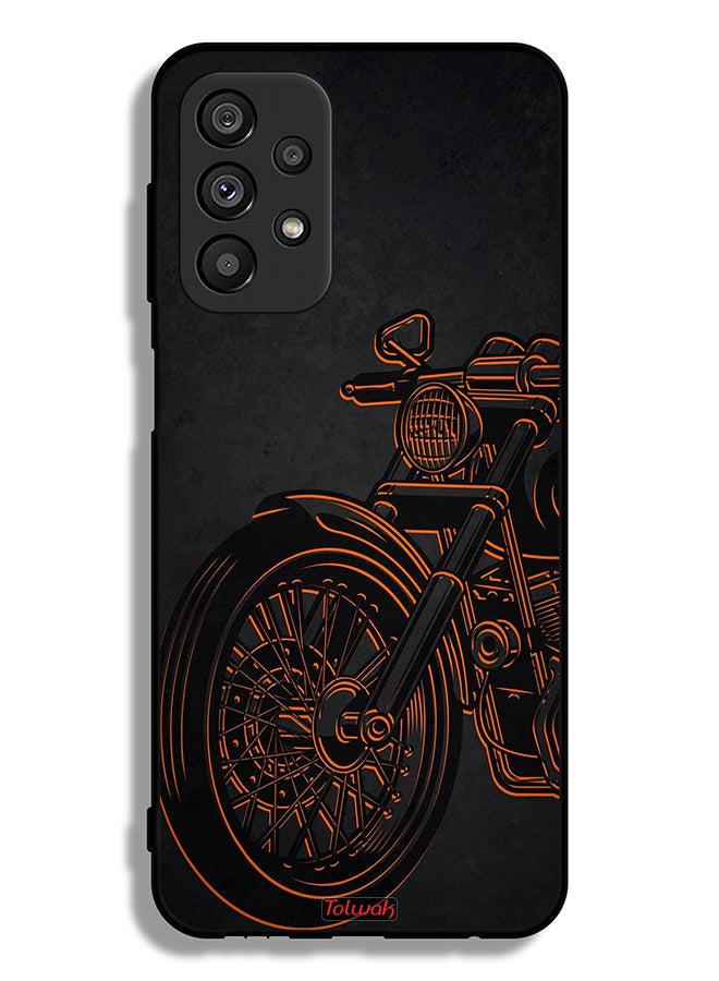 Tolwak Samsung Galaxy A23 5G Protective Case Cover Vintage Bike - Image 1