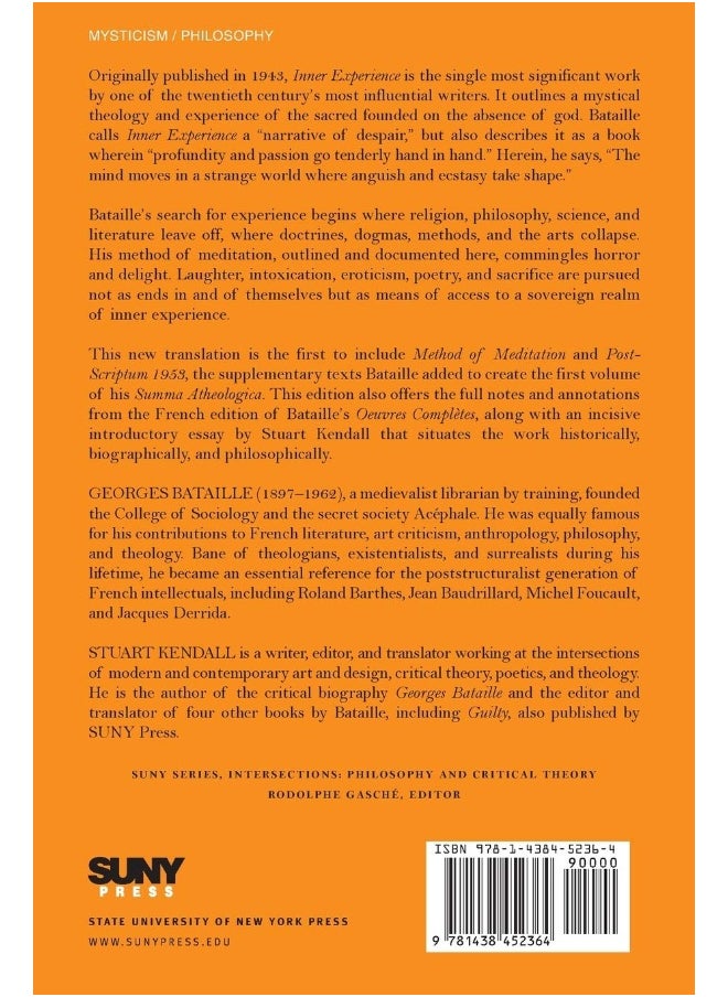 State University of New York Press Inner Experience  - Image 2
