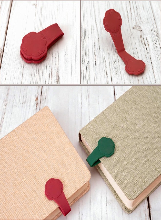 QUPIVA 2 PCS Magnetic Silicone Bookmark - Reusable Magnetic Bookmarks for Books, Notebooks for Readers, Students, Teachers - Image 3