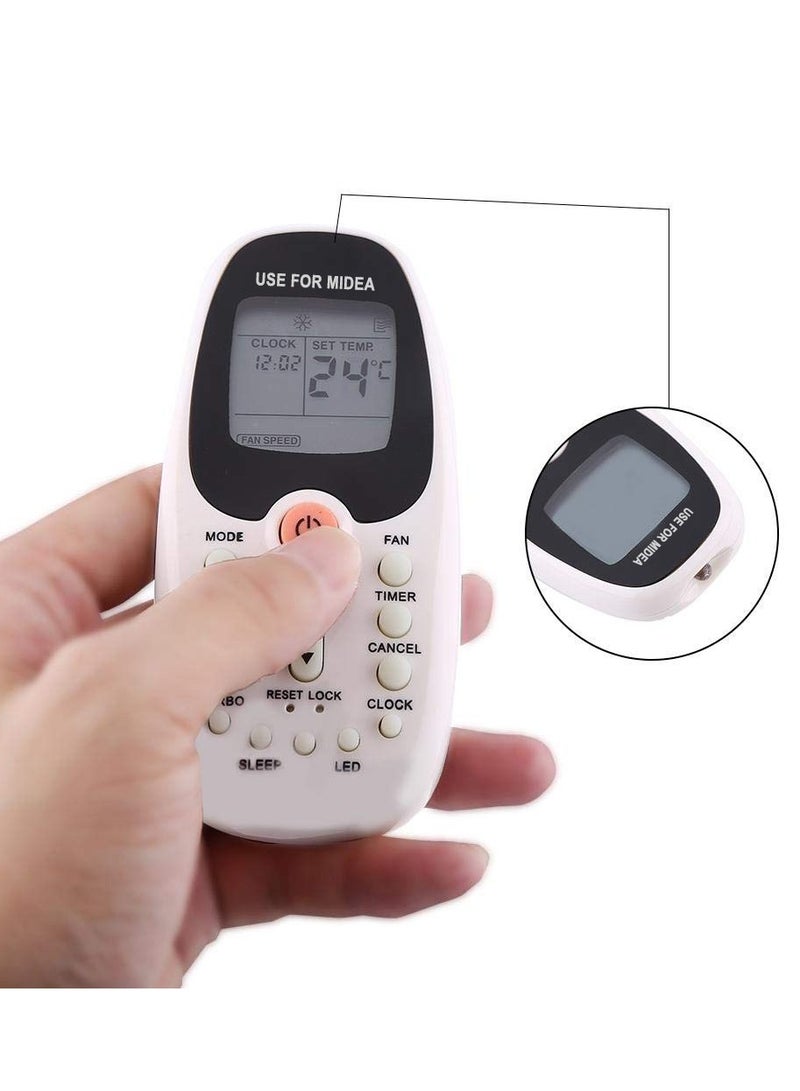 بديل جهاز التحكم عن بعد لمكيف الهواء العالمي لطراز Midea AC R06 BGCE - Image 3