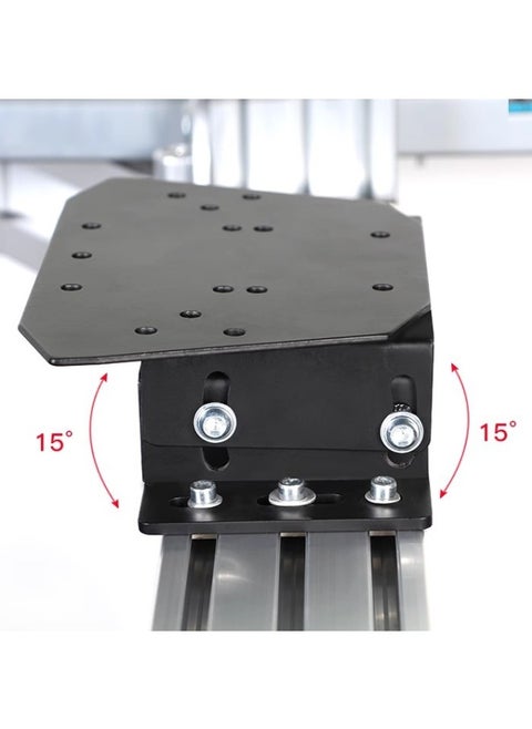 ARTcockpit 4080 Aluminum Racing Bracket Seat Simulator Tumast Speedster Fanatec-Product Color:Aluminum Frame Panel