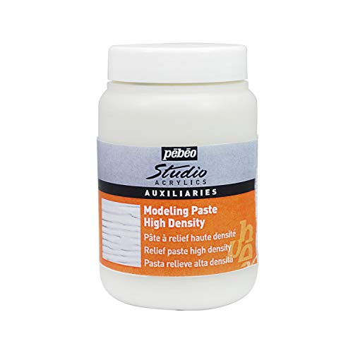 Pebeo معجون بيبيو للنمذجة أكريليك ستوديو عالي الكثافة - معجون بيبيو أكريليك - معجون للملمس والسماكة - مساعد أكريليك أبيض 250 مل - Image 1
