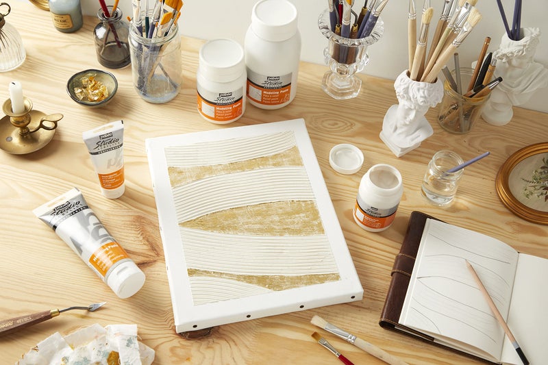 Pebeo معجون بيبيو للنمذجة أكريليك ستوديو عالي الكثافة - معجون بيبيو أكريليك - معجون للملمس والسماكة - مساعد أكريليك أبيض 250 مل - Image 2