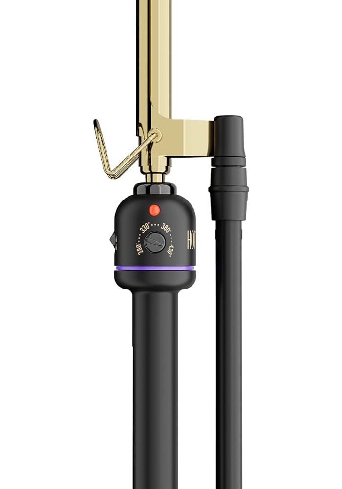 HOT TOOLS 5/8 Inch Marcel Gold Curling Iron HO-1104 for Professional Styling - Image 1