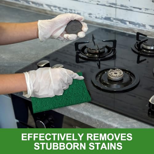 AIDEA Heavy Duty Scouring Pads, Dish Scrubber Pads for Household and Kitchen, Multipurpose Scour Pads for Cleaning, 24 Pack, 5.5in*3.5in - Image 5