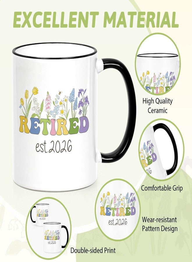 Cabtnca Retirement Gift for Woman, Retirement Mug 11Oz, Retirement Gifts for Women 2026, Retired Birthday Christmas Gift for Women Mom Grandma Teacher Nurse Coworker Boss - Image 4