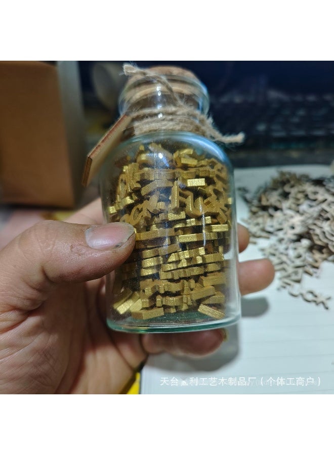 NIBEMINENT "Sass Jar (5oz) Humor Gift Set - Wooden Decor Piece for Stress Relief, Funny Birthday, Christmas & Holiday Gifts for Friends | Novelty Gag Present"